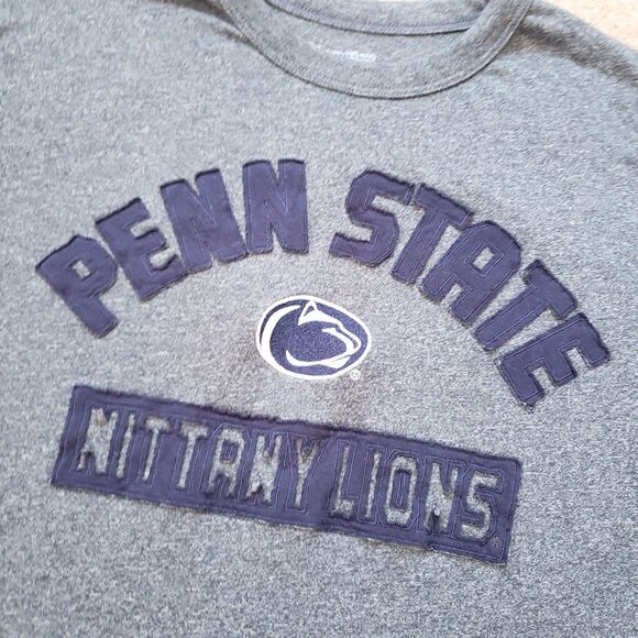 Champion Penn State Nittany Lions Size L(FITS M) Mens Gray T-Shirt NCAA PSU - Picture 3 of 6